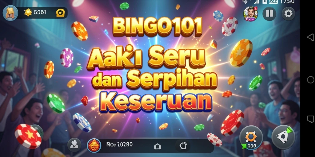 Tampilan aksi menarik dalam BINGO101 dengan gameplay yang mendebarkan.