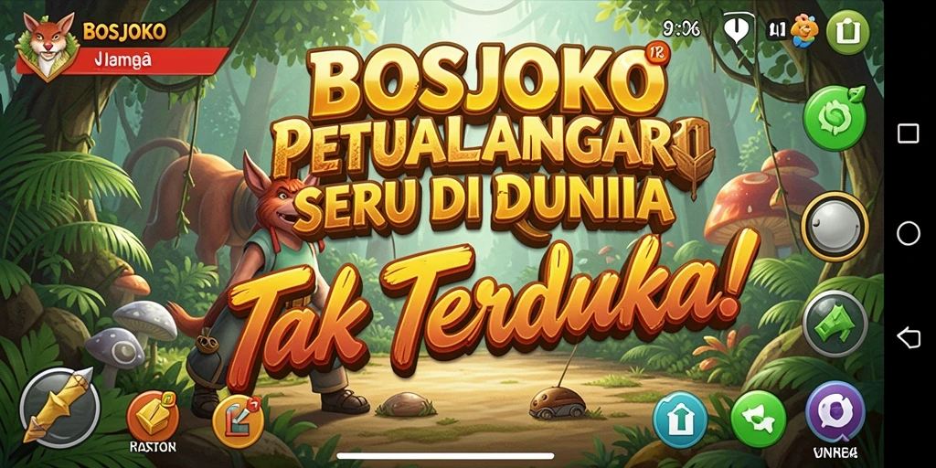 Tampilan gameplay <strong>BOSJOKO</strong> yang menarik selama petualangan seru.