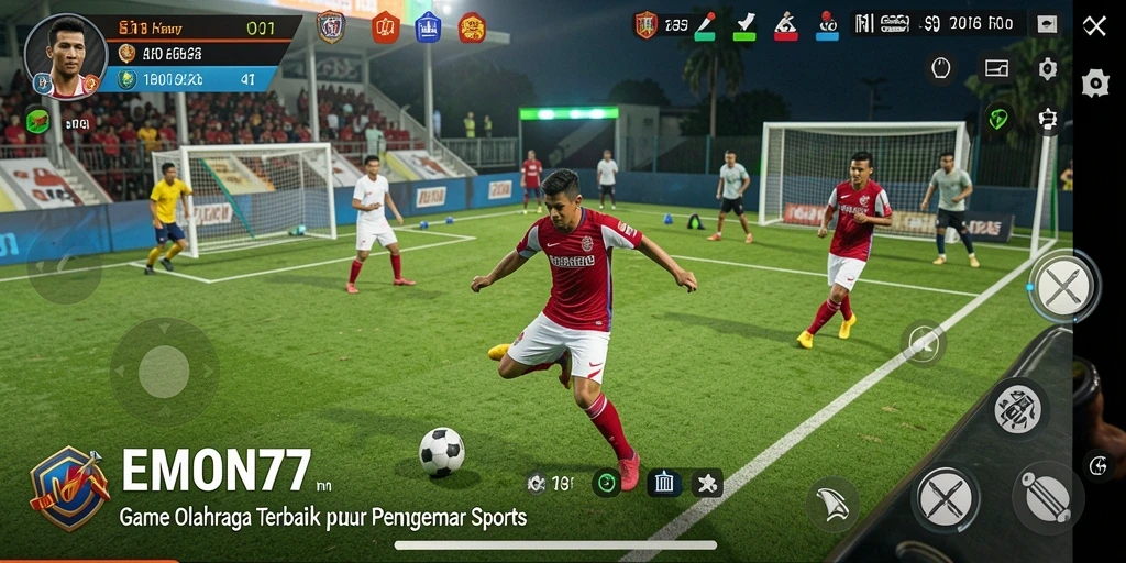 Tampilan gameplay EMON77 yang mendebarkan dan penuh aksi.