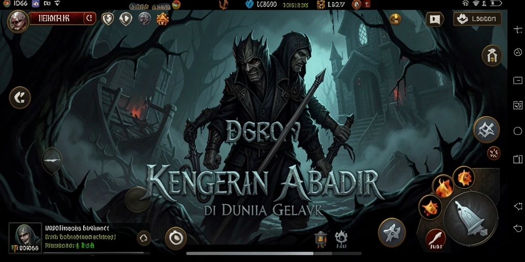 Tampilan mendalam gameplay horor dalam ID66 yang menegangkan.