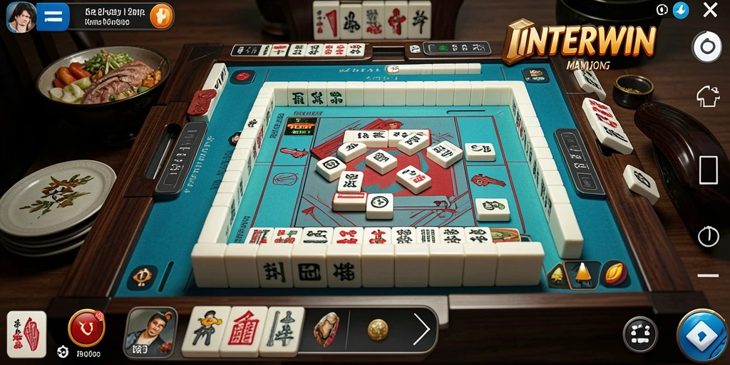 Tampilan gameplay Mahjong INTERWIN yang menarik dan menantang.