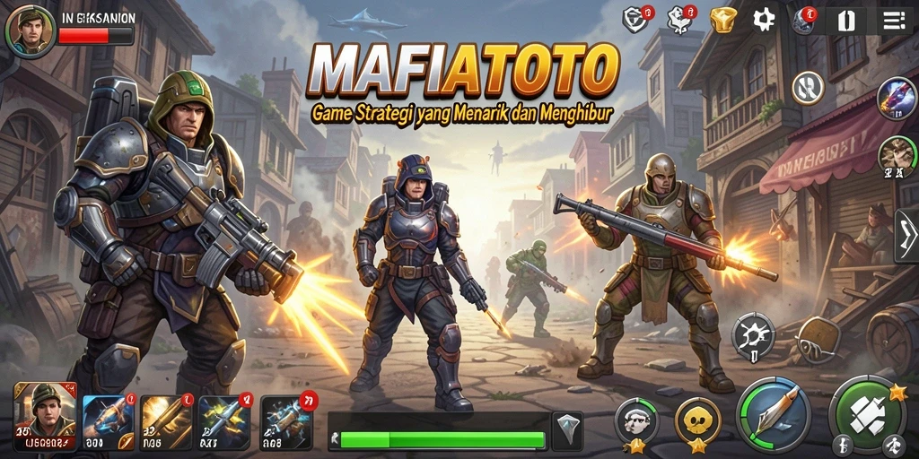 Tangkapan layar gameplay MAFIATOTO yang mendebarkan dan penuh strategi.