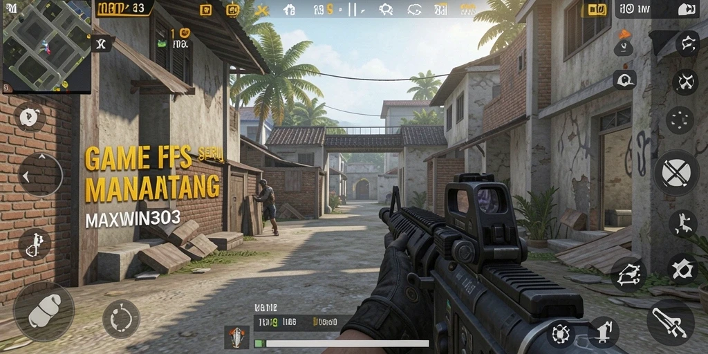 Tampilan gameplay <strong>MAXWIN303</strong> yang mendebarkan dan penuh aksi.