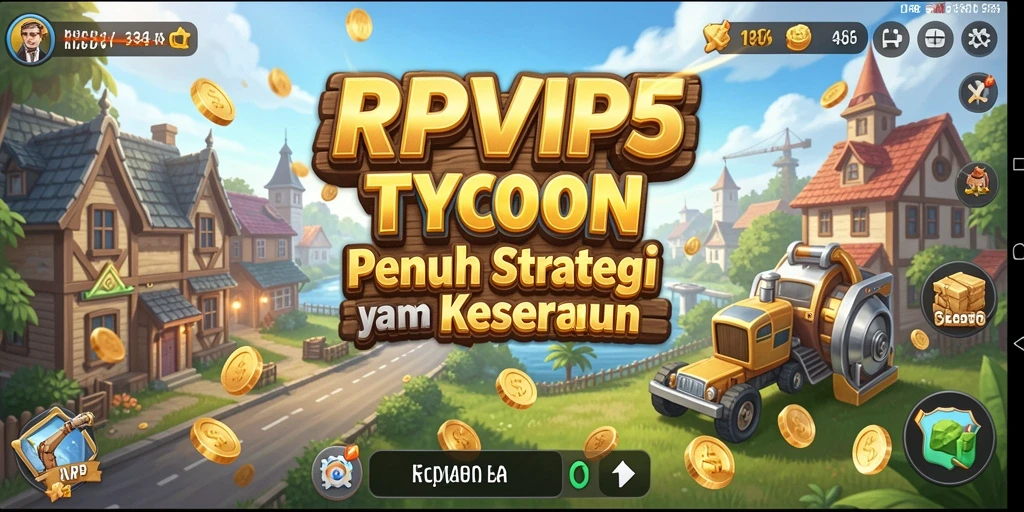 Tampilan menarik dari gameplay RPVIP5 yang menantang dan seru.