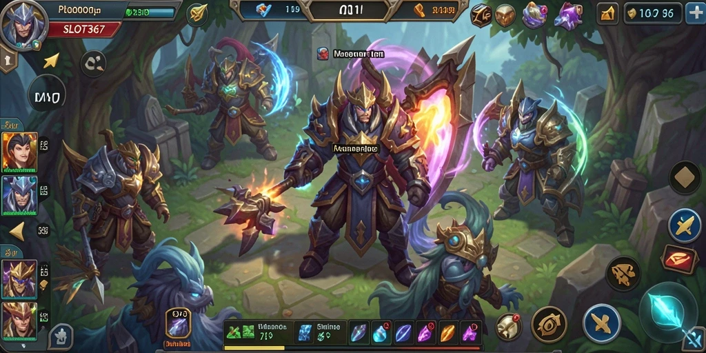 Gameplay SLOT367 menampilkan pertarungan epik dalam dunia yang memukau.